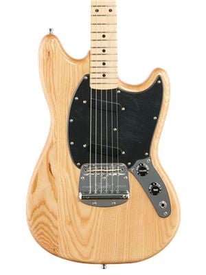 Fender Ben Gibbard Mustang Maple Neck Natural with Bag Body View